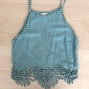 Cute Knit cropped Tank Top